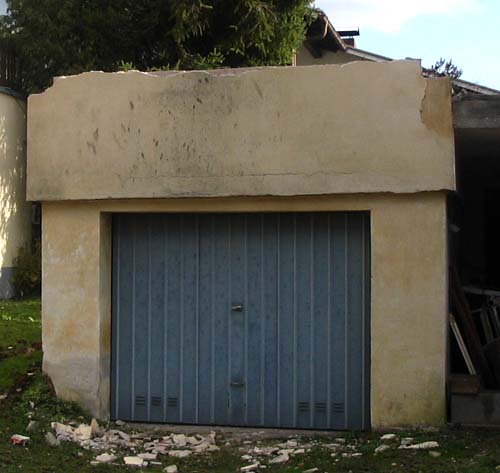 garage abreissen