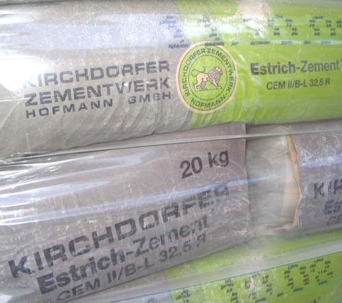 kirchdorfer estrich zement