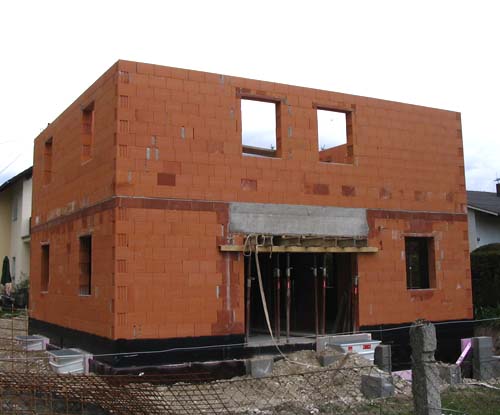 obergeschoss aufmauern