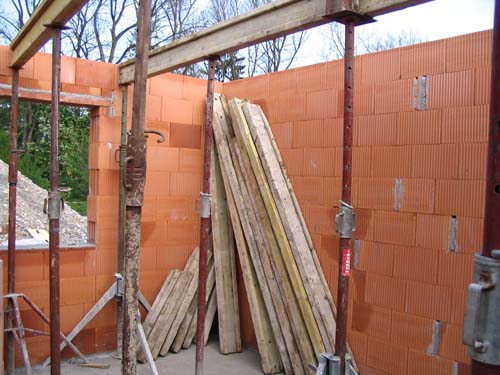 stützen für erdgeschossdecke