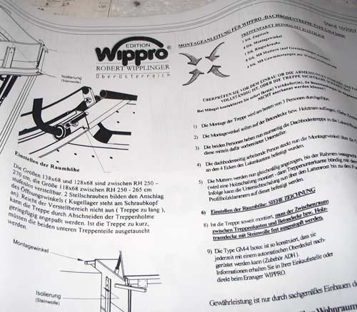 wippro dachbodentreppe